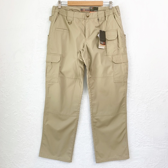 5.11 Tactical Taclite Ripstop Pant in Khaki Sz 14R - Picture 2 of 16